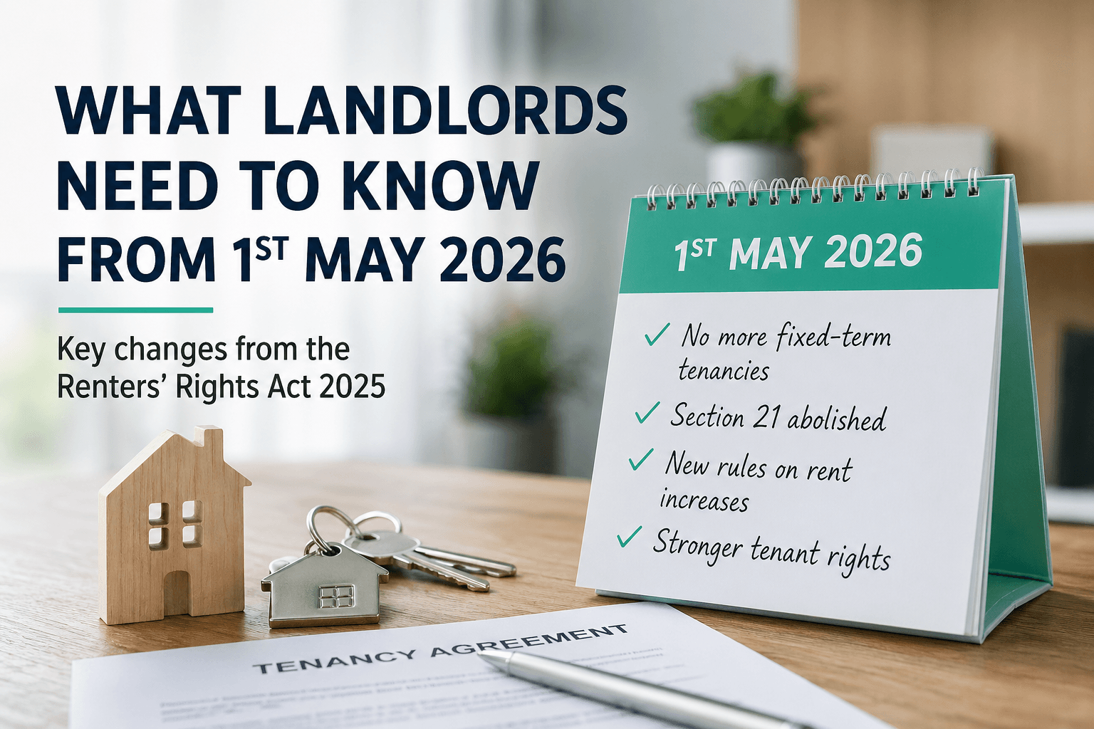 What Landlords Need to Know from 1st May 2026